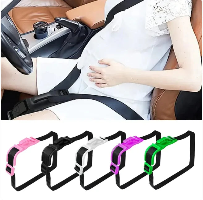 Pregnancy Safety Car Belt Adjuster – Maternal Comfort Buckle